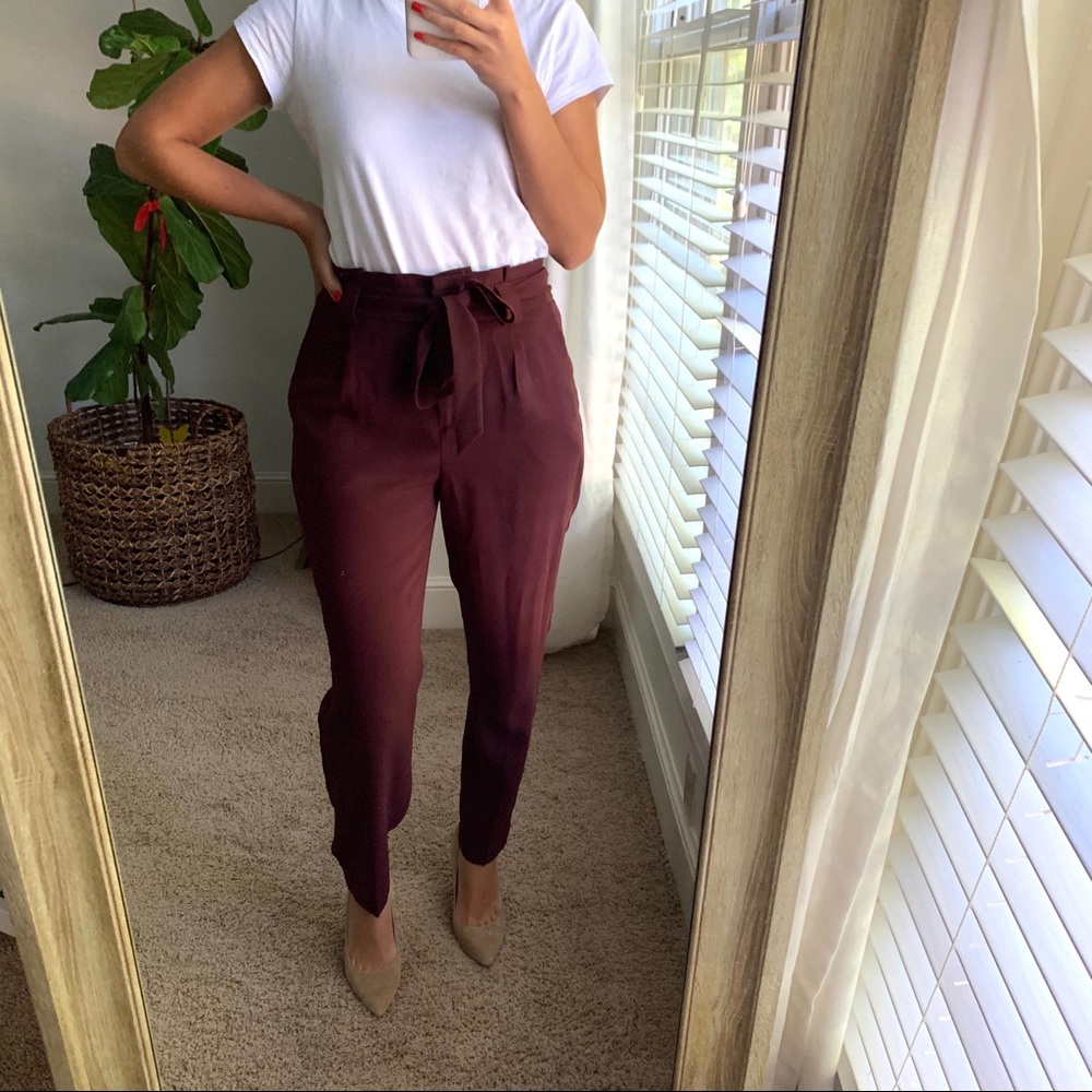 Express High Waisted Ankle Pants